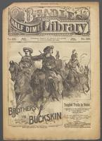 Brothers in buckskin, or, Tangled trails in Texas: a romance in the lives of George and Will Powell, known on the plains as "Night Hawk" and "Broncho Bill"