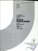 The social and economic status of the Black population in the United States, 1790-1978 : an historical view