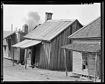 Negro houses. Mississippi