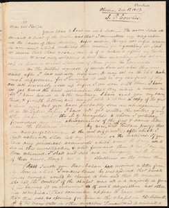 Letter from John Phelps Cowles, Oberlin, to Amos Augustus Phelps, Dec. 5, 1839