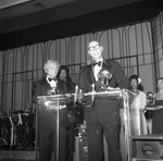 Two Men Holding Awards, Los Angeles, 1978