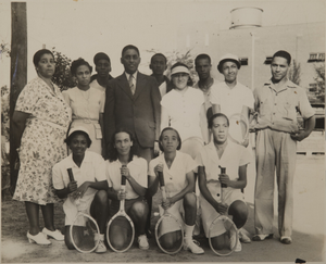 Tuskegee Institute (University) tennis team