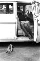 Essie Mae Wilson seated on the passenger's side of a car parked in Newtown, a neighborhood in Montgomery, Alabama.