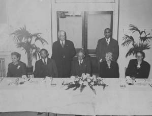 Dr. James E. Shepard at Luncheon