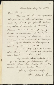 Thumbnail for Letter to] Dear George [manuscript