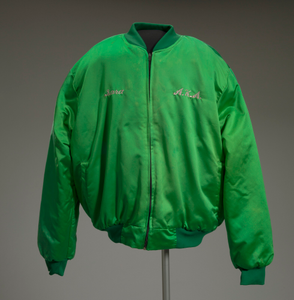 Alpha Kappa Alpha jacket owned by Sarah Clark