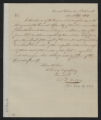 Governors' Papers: William Hawkins Correspondence, March 1812