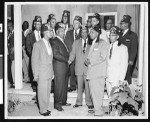 Group photo of Egyptian Shriners, Los Angeles, ca. 1951-1960