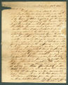 Letter from S. Gibbons in Mobile, Alabama, to James Dellet in Claiborne, Alabama.