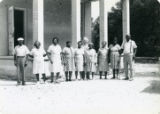 Group on Sandy Island