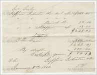 Receipt for payment from John Cocke to Jeffries, Johnston, and Company, Greensboro, Alabama, January 8, 1868