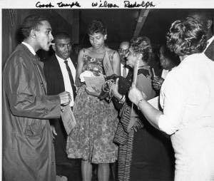 Wilma Rudolph and Coach Edward Temple