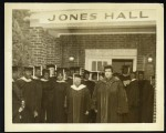 Dr. Mallory and graduating class, Saints Industrial School