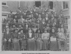 Photograph of the Clark University Class of 1896, Atlanta, Georgia