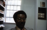 John Blassingame in office at Yale University, 1979.(John Blassingame 013)