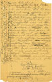 Thumbnail for Chief Justice Roger Greene, U.S. Attorney William Henry White and Washington Territorial Governor Watson C. Squire letter to President Grover Cleveland, regarding anti-Chinese riots in Seattle, February 8, 1886