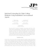 Spiritual Counseling for Male College Students Using Embodied Conversational Agents