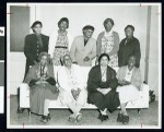 Group photo of elderly women, Los Angeles, ca. 1951-1960