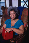 Toni Morrison, author [at her upstate New York home]