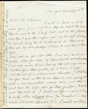 Letter to] Dear Mrs. Chapman [manuscript