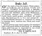 Broke Jail.