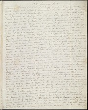 Letter to Misses Weston] [manuscript