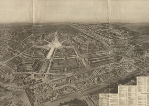 Bird Eye's View Map of Louisiana Purchase 1904 World Exposition Fairgrounds [map]