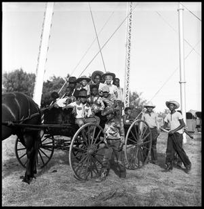 Children in a Wagon