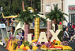 The City of Los Angeles float in the 124th Rose Parade in Pasadena, California