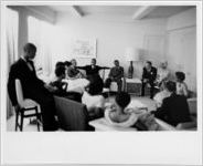 The Little Rock Nine with Governor Averell Harriman and union leaders, New York, NY, 1958