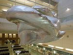 Sculpture "La Tormenta (The Storm)" interior atrium of U.S. Citizenship and Immigration Services, DHS, Chicago, Illinois