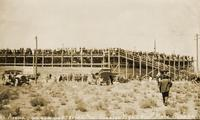 Arena where Jeffries and Johnson fight took place