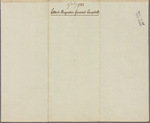 Letter to Gen. [Archibald] Campbell, Lieut. Governor of Jamaica