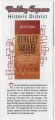 Brochure from Berkley Square Historic District: 1st of Its Kind