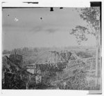 [Catlett's Station, Va., vicinity. Federal soldiers rebuilding the Orange &amp; Alexandria Railroad bridge over Cedar Run]