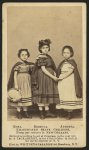 Rosa, Rebecca, and Augusta, emancipated slave children, from our schoo's [sic] in New Orleans