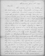 Letter to Governor George R. Gilmer regarding Creek Indian removal