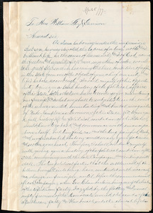 Letter from George Washington Murray, Columbia, S.C., to William Lloyd Garrison, 5th April, 1877