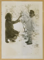 Girls in Snow, circa 1930