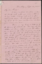 Letter to] My dear George [manuscript