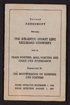 Revised agreement between the Atlantic Coast Line Railroad Company and its train car porters, mail porters and chair car attendants represented by the Brotherhood of Sleeping Car Porters