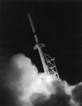 U.S. Air Force Missile Launch Photograph; Night View