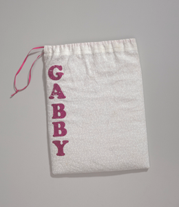 Bag used by Gabby Douglas to carry uneven bar grips and tape for 2012 Olympics