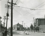 Power line installation on Port Washington