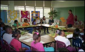 Gates Elementary Classroom and Male Speaker