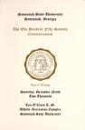 One Hundred Fifty Seventh Commencement December 9, 2000 Savannah State University