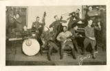 Band performance at Norwich University, approximately 1918-1920