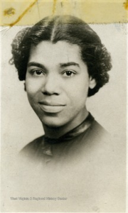 Mildred Roberts, Domestic Science, Storer College, Harpers Ferry, W. Va.