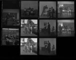 Thumbnail for Set of negatives by Clinton Wright including hoola hoops winners, Halloween party at Doolittle, Elder and Sis Hall, Winfrey's class at Matt Kelley, basketball tournament winners, Thomas' open house party, and Mingard football team, 1968