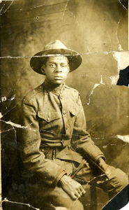 Portrait of World War I soldier, Theodore Milton Sullivan